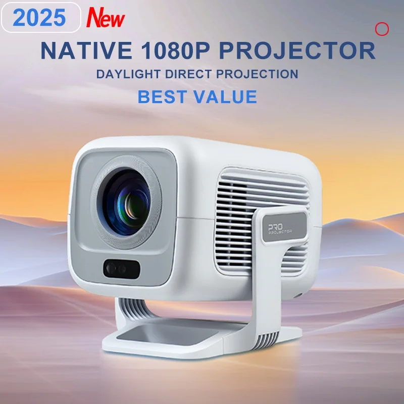DITONG X3Plus HD projecteur natif 1080P prise en charge 4K WIFI6 BT5.4 Android mini projecteur Portable led home cinéma vidéoprojecteur