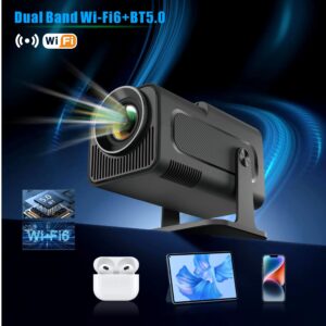 HY320 – Mini vidéoprojecteur Android 11 pour home cinéma extérieur