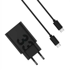 Chargeur mural Motorola Turbopower 33W Noir 33 W