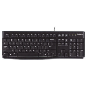 Clavier Logitech K120 Noir Espagnol Qwerty Qwerty US