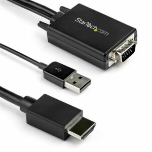 Adaptateur HDMI vers VGA Startech VGA2HDMM2M (2 m) Noir