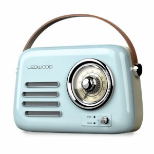 Radio Transistor Ledwood ALMA BLUE Bleu 30 W