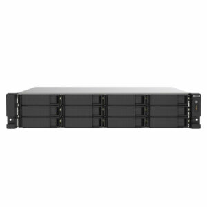 Stockage en Réseau NAS Qnap TS-1273AU-RP-8G Noir Gris Aluminium