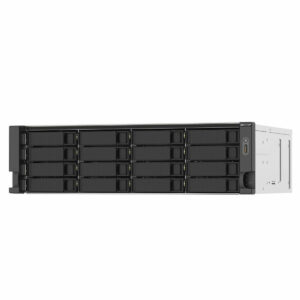 Stockage en Réseau NAS Qnap TS-1673AU-RP-16G Noir Gris Noir/Gris AMD Ryzen V1500B