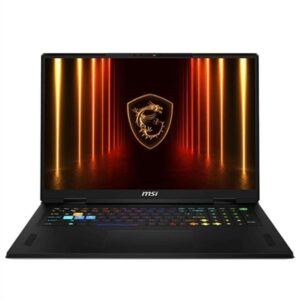 Ordinateur Portable MSI Vector 18HX AI-648ES U9 32 18" 32 GB RAM 1 TB SSD RTX 5080 Intel Core Ultra 9 185H