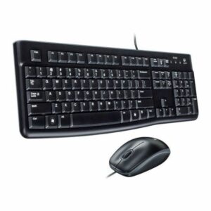 Clavier et Souris Optique Logitech MK120 Noir Espagnol Espagnol Qwerty