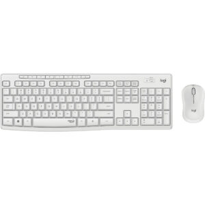 Clavier et souris sans fil Logitech 920-009819 Qwertz Allemand Blanc Allemand QWERTZ