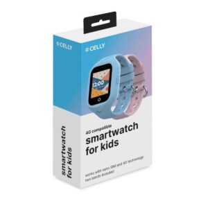 Smartwatch pour enfants Celly KIDSWATCH4G 1,4" Noir