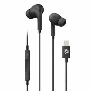 Casque Celly UP1200TYPECBK Noir