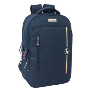 Sac à Dos pour Portable et Tablette avec Sortie USB El Ganso Eclipse Blue marine
