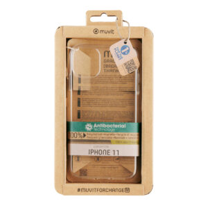 Protection pour téléphone portable Muvit for Change iPhone 11 Transparent iPhone 11