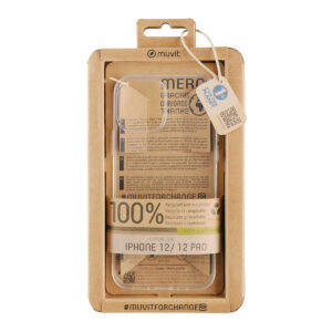 Protection pour téléphone portable Muvit for Change iPhone 12/12 Pro Transparent