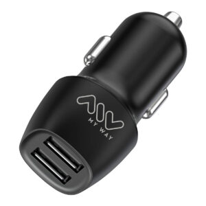 Chargeur de voiture Myway Noir 15 W