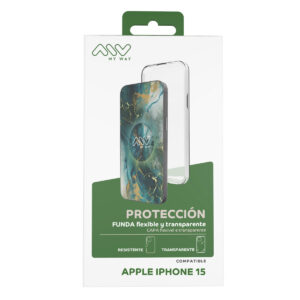 Protection pour téléphone portable Myway iPhone 15