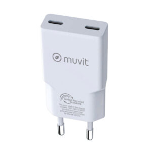 Chargeur de voiture Muvit for Change HC-263C Blanc 30 W