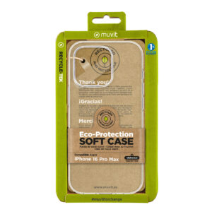 Protection pour téléphone portable Muvit for Change iPhone 16 Pro Max