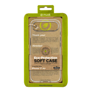 Protection pour téléphone portable Muvit for Change iPhone Air Transparent