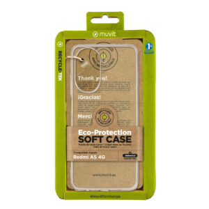 Protection pour téléphone portable Muvit for Change Xiaomi Redmi A5 4G Transparent