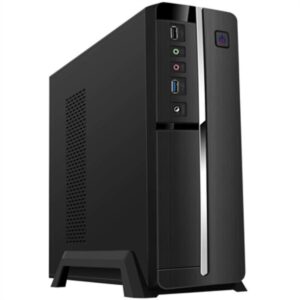 Boîtier ATX mini-tour avec alimentation TooQ TQC-3005U3 Slim USB 3.0