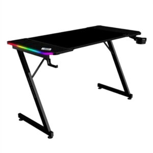 Bureau Gaming Mars Gaming ESCRITORIO ERGO RGB Noir 120 x 60 cm