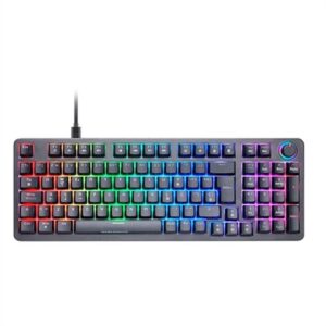 Clavier pour jeu Mars Gaming MKPROBES Noir Espagnol Qwerty