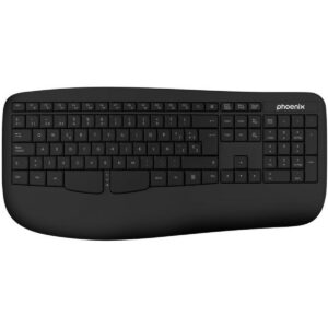 Clavier sans fil Phoenix K201 Noir Espagnol Qwerty