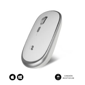 Souris sans-fil Subblim SUBMO-RFM0001 Argenté 1600 dpi
