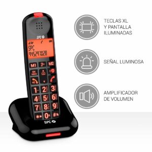 Téléphone fixe SPC 7612N Noir