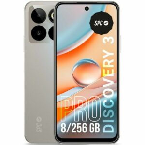 Smartphone SPC Discovery 3 Pro 6,7" MediaTek Helio G81 8 GB RAM 256 GB Marron Gris Argenté