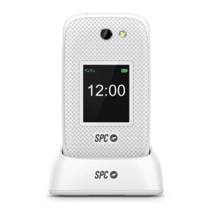 Téléphone portable pour personnes âgées SPC 2337B Blanc 128 GB 2,8"