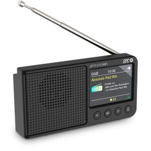 Radio Transistor SPC JETTY LITE DAB+ 4591N Noir Rétro