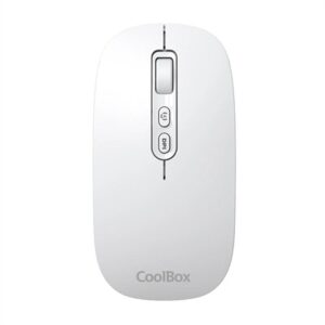 Souris sans-fil CoolBox Ratón W02-IA Blanc Gris 1600 dpi