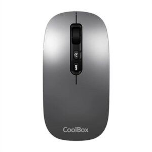 Souris sans-fil CoolBox Ratón W02-IA Blanc Gris 1600 dpi