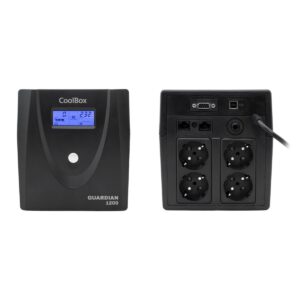 Système d'Alimentation Sans Interruption Interactif CoolBox COO-SAIGD3-12D 1200 W 720 W