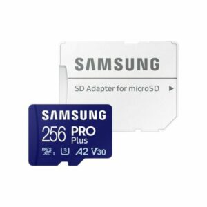 Carte Mémoire Micro SD avec Adaptateur Samsung MicroSDHC PRO Plus 256GB