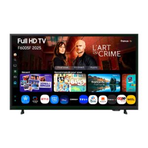 TV intelligente Samsung TU32F6005FKXXC 32" Full HD 4K Ultra HD LED HDR HDR10+