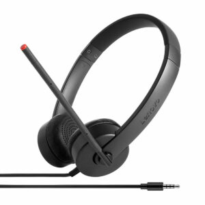 Casque Lenovo Stereo Analog Noir