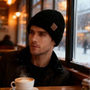 Bonnet d'hiver épais pour homme